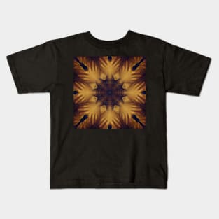 Mandalisa Kaleidoscope [Hands] Pattern (Seamless) 4 Kids T-Shirt